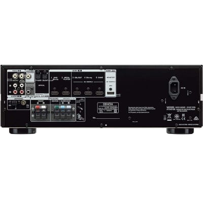 Denon AVR-X250BT  black audio video amplifier Bild 2