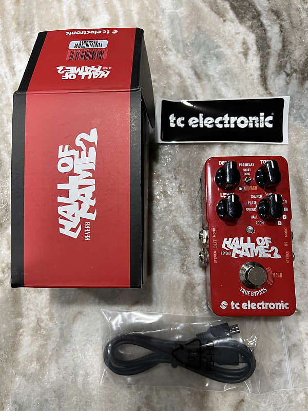 TC Electronic Hall of Fame 2 Reverb 2017 Present Red Reverb
