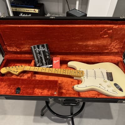 Fender Jimi Hendrix Artist Series Tribute Stratocaster 1997 Olympic White for sale