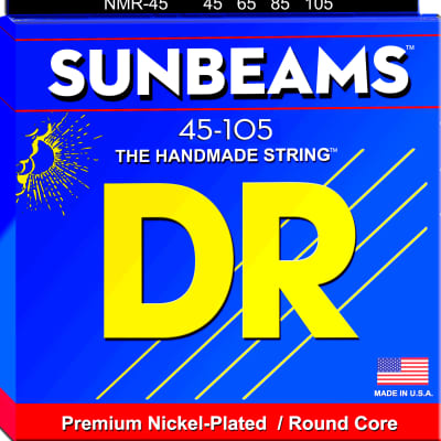 DR Strings Sunbeam NMR-45 Medium Bass Nickel 45-105 image 1