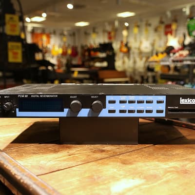 Lexicon PCM 90 Digital Reverb Processor 1990s - Blue image 3