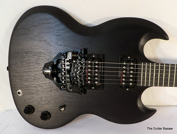Gibson SG CM Black 2016 Limited Run Black Satin Floyd Rose FRX Unplayed