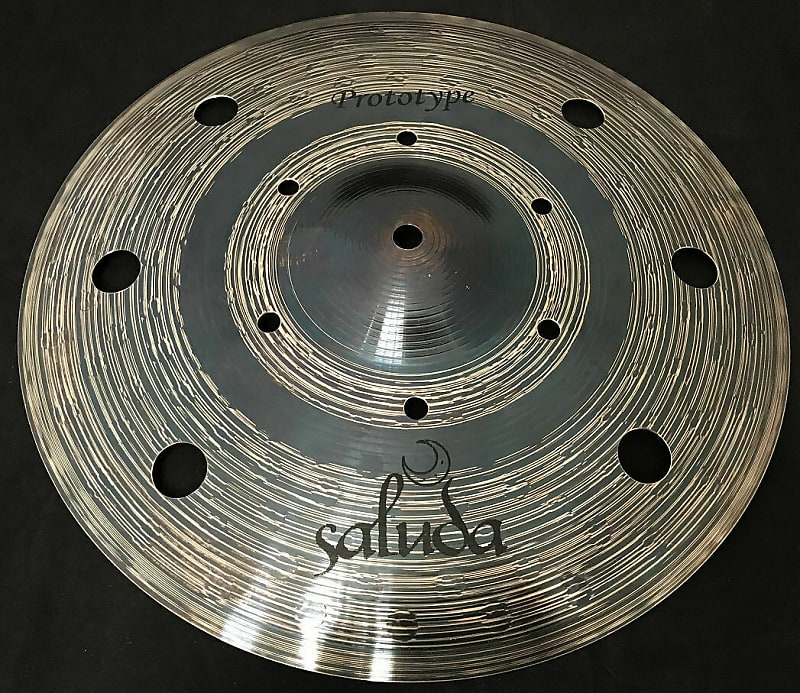 18" Saluda Prototype Swiss Vented Crash Cymbal image 1