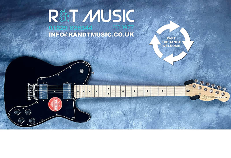 Squier Affinity Telecaster Deluxe MN, Black | Reverb Squier Affinity Telecaster Deluxe MN, Black | Reverb
