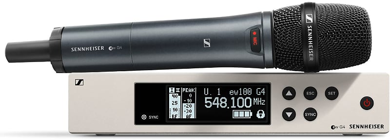 Sennheiser EW 100-845 G4-S Wireless Handheld Microphone System A1 image 1