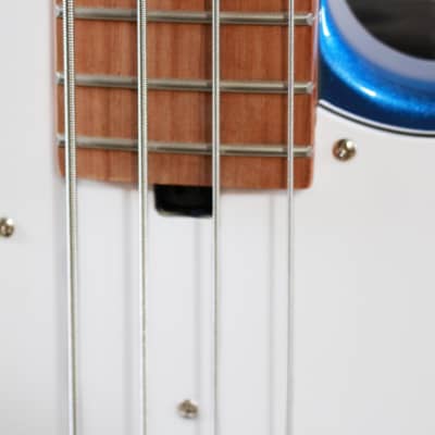 Sadowsky Metro Express Vintage JJ 4 String Bass Guitar w/ Maple Fingerboard in Ocean Blue Metallic image 8
