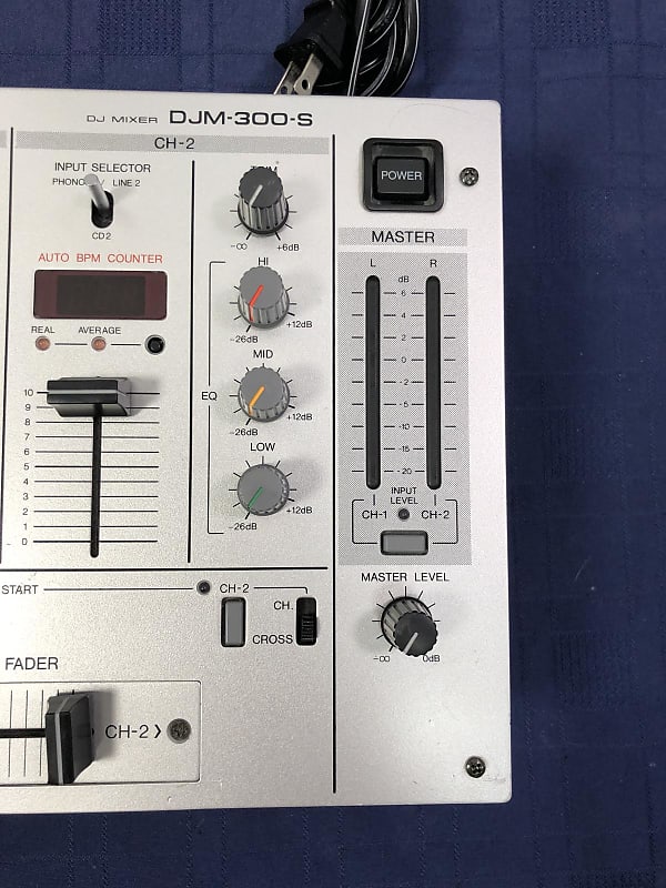Pioneer DJM-300-S Professional Two Channel DJ Mixer