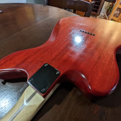 Fender Partscaster 2018 - Rellic Red Dye Finish image 8