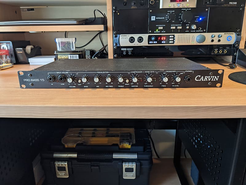 Carvin Pro Bass 15 Bass Preamp Reverb