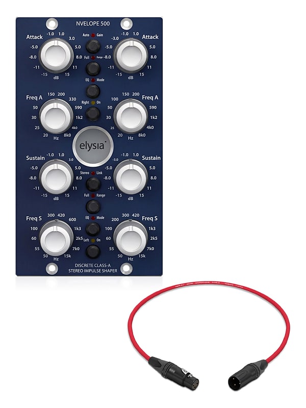 elysia nvelope 500 ステレオインパルスシェイパー Elysia nvelope 500 Stereo / Dual-Mono 500 Series Impulse