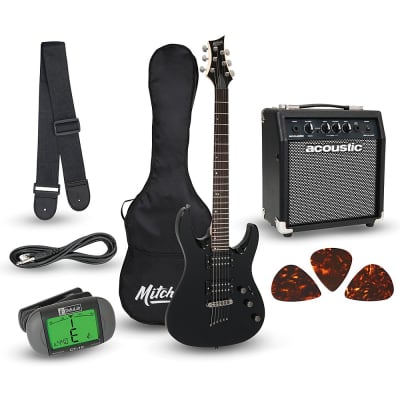 Mitchell MD150PK Electric Guitar Launch Pack with Amp Regular Black image 9