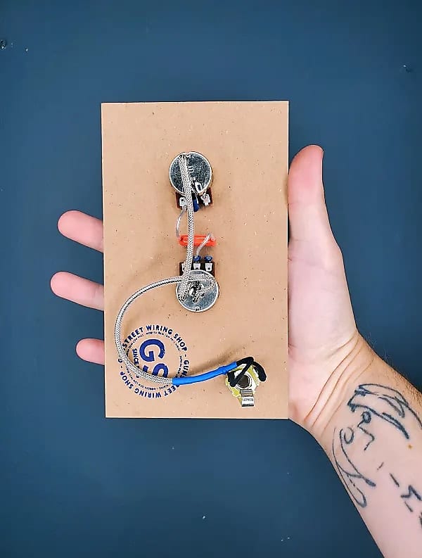 Gunstreet Les Paul Junior Wiring Harness Modern Humbucker Reverb