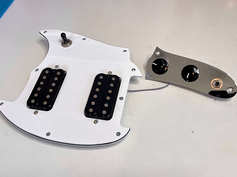 Squier Bullet Mustang Pickguard Pickups Full Wiring Harness Reverb 5957