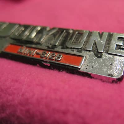 vintage Polytone metal logo for MINI-s12B mini-brute S12L baby brute amp amplifier image 12