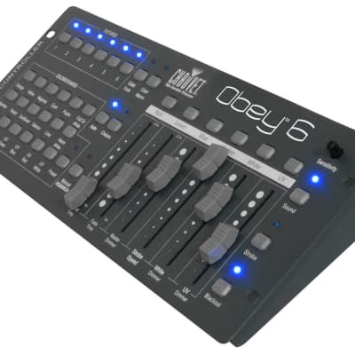 Chauvet DJ Obey 6 Compact Universal 6 Channel DMX DJ MIDI FX Controller image 5