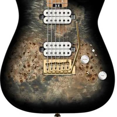 Charvel Pro-Mod DK24 HH 2PT Electric Guitar - Trans Black Burst image 1
