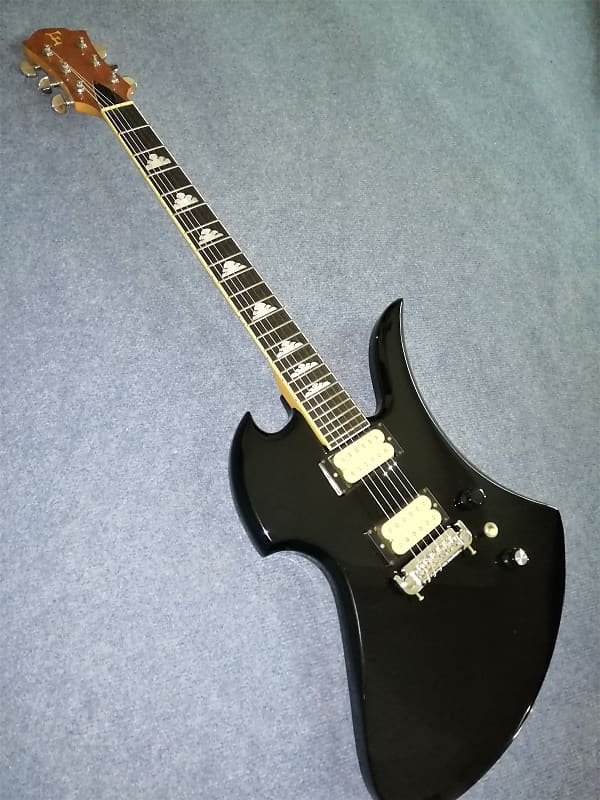 Fernandes Mockingbird Hide signature (X Japan, 2001 Black)