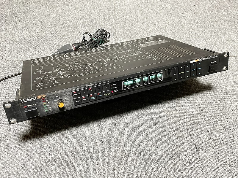 Roland ローランド SDE-3000A USED Roland SDE-3000A Digital Delay Rack Effect Vintage from