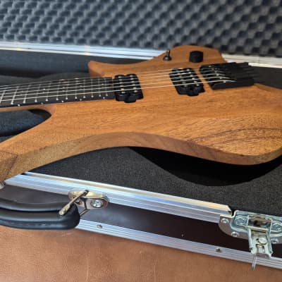 Odem Tenua headless mahogany guitar ABM bridge boutique image 3