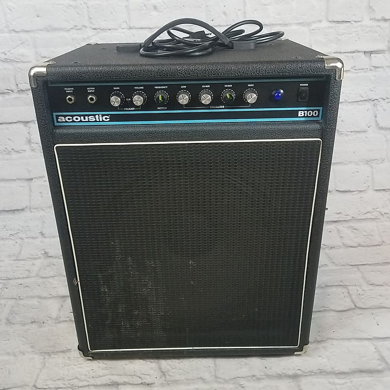 Acoustic B100 100 Watt Bass Amp | Reverb