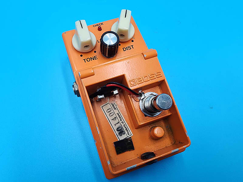 Vintage 83 True Bypass Mod Boss DS-1 Distortion Guitar Effect | Reverb