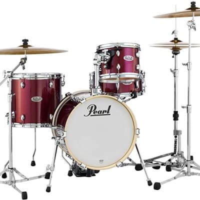 1968 Vintage Pearl Super Deluxe Drum Set in Sparkling Silver Pearl