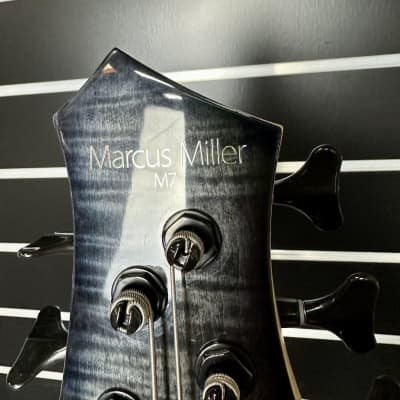 Sire Marcus Miller M7 2nd Generation 6-String Bass, Rosewood, Transparent Black image 3