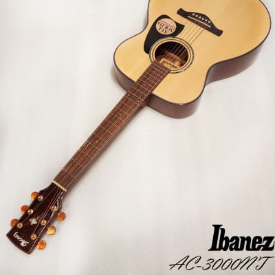 Ibanez AC-3000-NT All Solid Artwood OM Acoustic guitar High Gloss