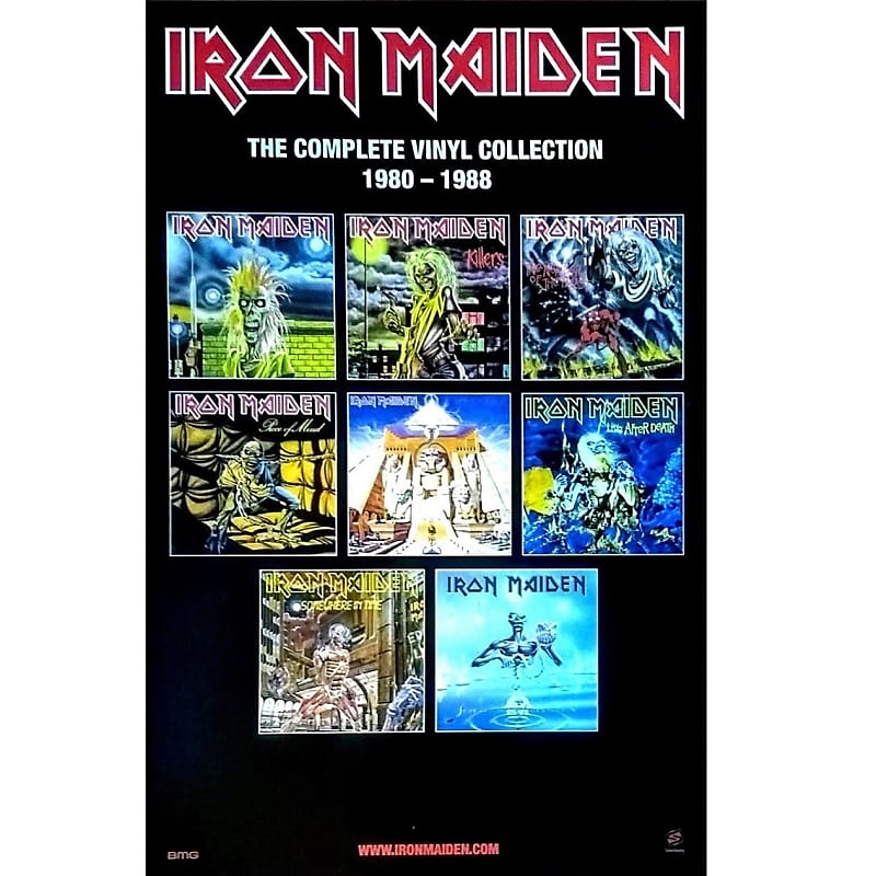 IRON MAIDEN The Complete Vinyl Collection 198088 Reverb
