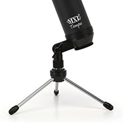 MXL, 1 USB Condenser Microphone, Black/Red, 2.95 x 5.91 x 12.20 inches TEMPO-KR image 4