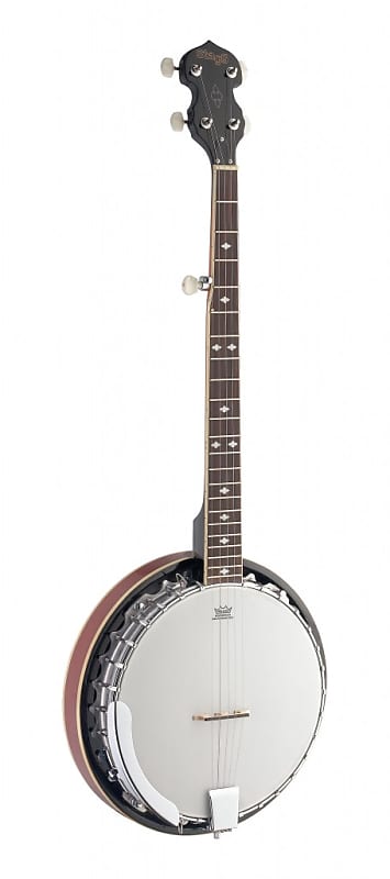 Stagg 5-string Bluegrass Banjo Deluxe w/ metal pot image 1
