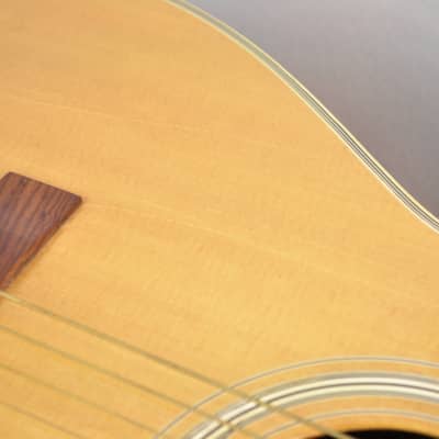 Ensenada Japan MIJ Japanese Norma, National, 000-28 OM28 Style Acoustic Guitar w/ Chipboard case image 17
