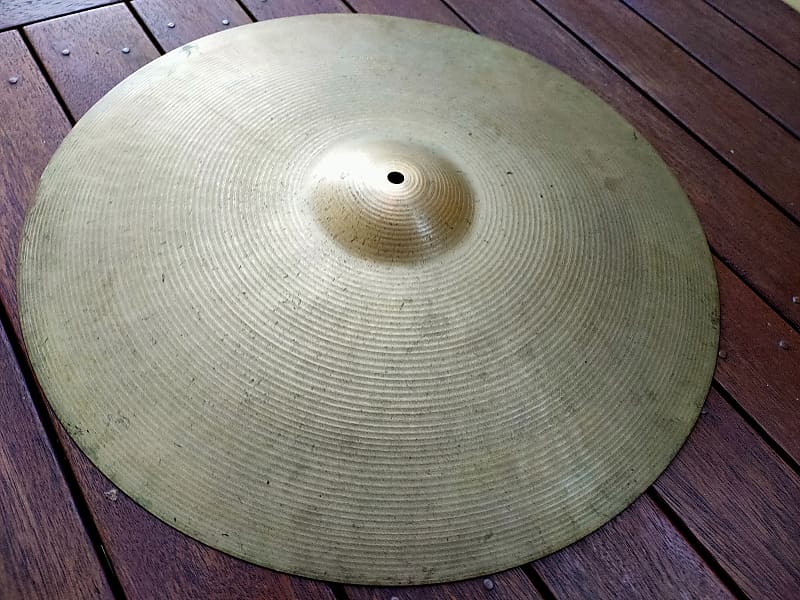 Vintage 1960's Paiste 20'' Formula 602 Ride Cymbal, Reverb