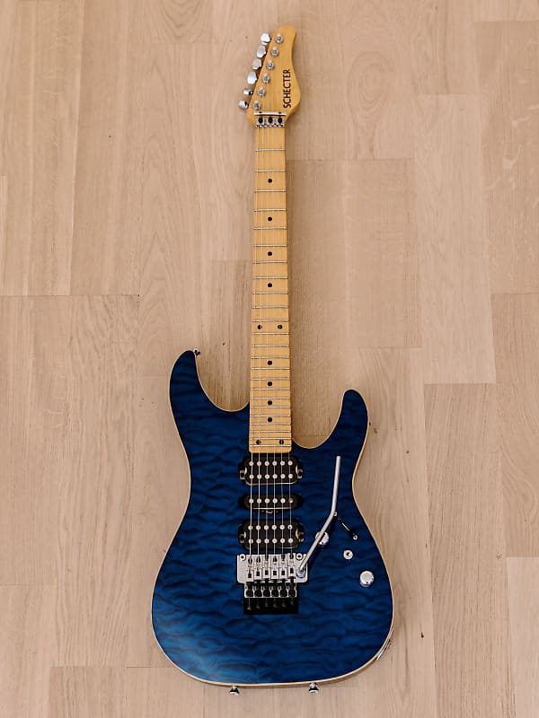 SCHECTER シェクター NV-3-24-AL See-thru Blue SCHECTER NV-3-24-AL