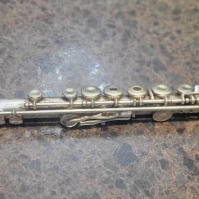 Selmer Signet Flute COIN SILVER BODY Vintage image 7