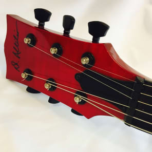 Custom Built 335 Style, Solid Maple Top, Mahogany Body, Gibson Red - Made in USA image 12