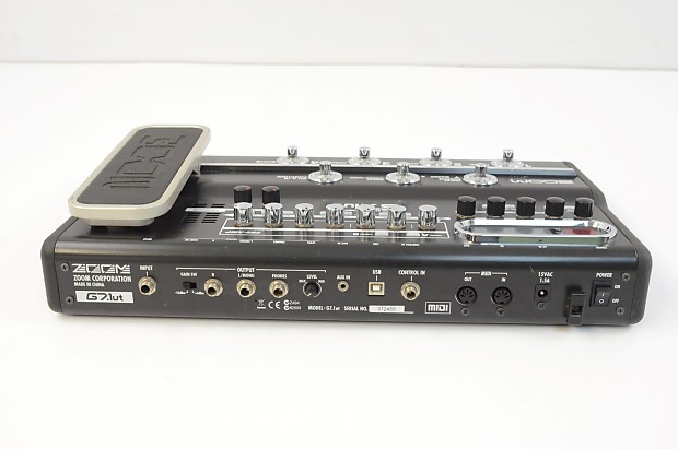 Zoom G7.1ut Tube Guitar Multi-Effects Pedal/ USB Interface