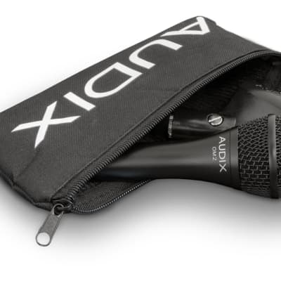 Audix OM5 Handheld Hypercardioid Dynamic Vocal Microphone 2010s - Black image 2