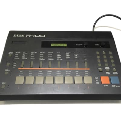 Vintage 1987 KAWAI R100 R-100 Drum Machine 12-BIT Sequencer Wax Trax R50 R50e R50III