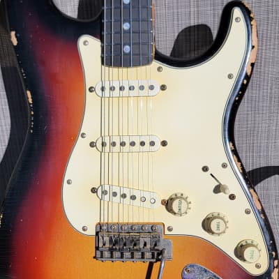 Fraser Guitars Custom Shop Tobacco Burst 54 Stratocaster Guitar Aged  Vintage Relic *1 AVAILABLE | Reverb
