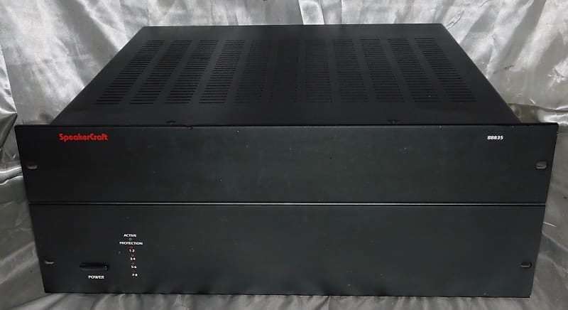Speakercraft BB835 8 chanel power amplifier  			