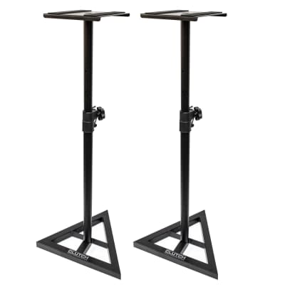 Behringer SM5002 Heavy-Duty Height-Adjustable Monitor Stand Set