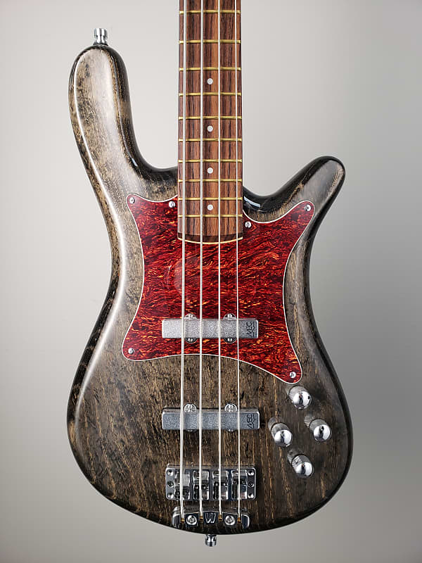 Warwick Streamer 4 Bass - Nirvana Black - New Frets- Swamp Ash - High Polish - Maple Neck - 2013 image 1
