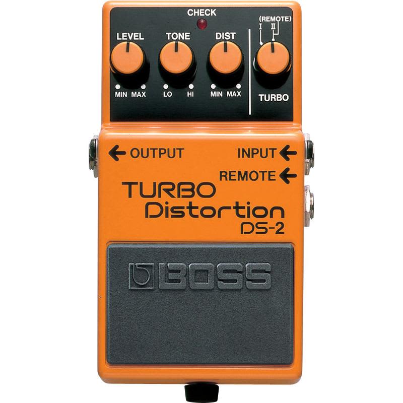 Boss DS-2 Turbo Distortion (Silver Label) 1987 - 1989 - Orange