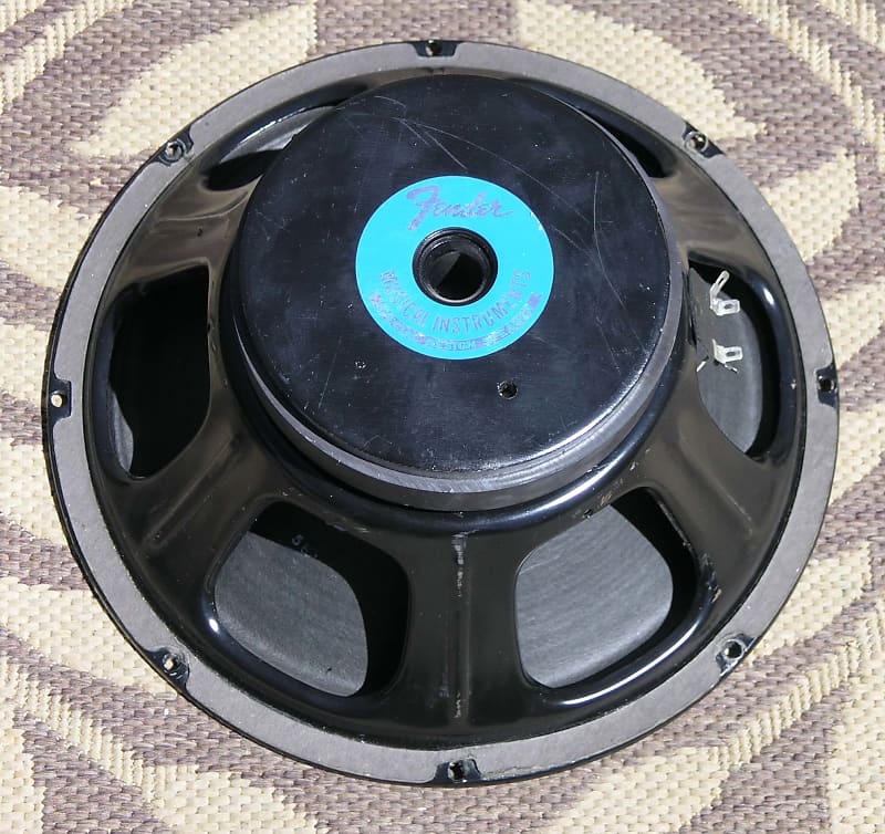 Fender blue sale label speaker 12