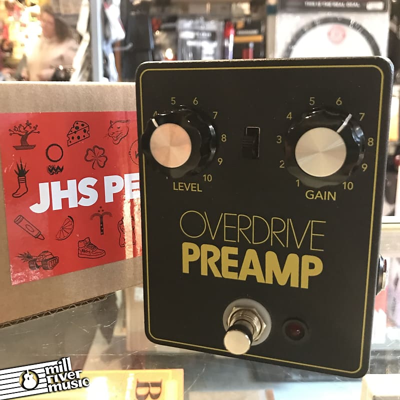 JHS Overdrive Preamp Effects Pedal w/Box Used