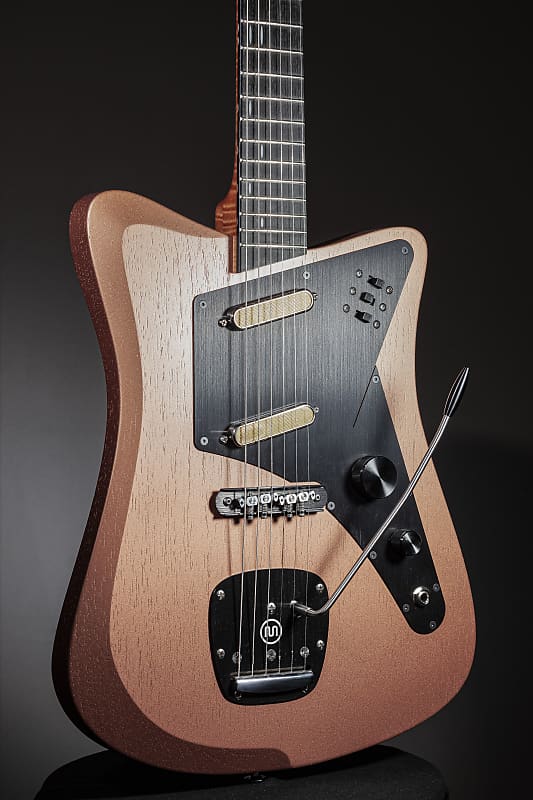 ギター UMA Uma Guitars Jetson 2, 2020 Bronze w/ Roasted Flame Maple