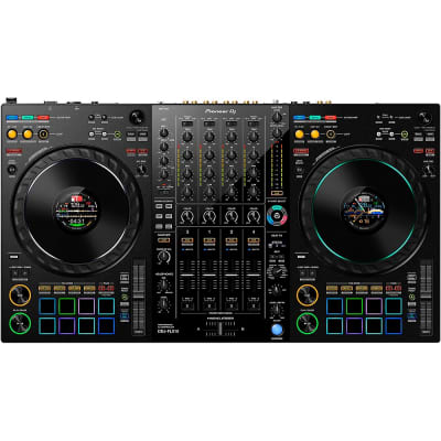 Pioneer DDJ-FLX4 DJ Controller w/ DJ VM-80 120W 8