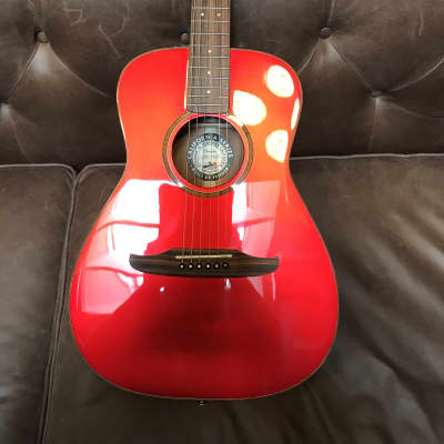 Fender Malibu Classic Hot Rod Red image 3