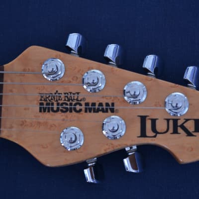 Awesome 2006 Music Man Luke II Blue with Case Luke Blue finish ! image 9